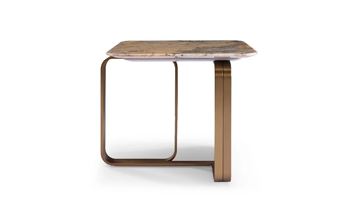 contemporary high-end corner table design